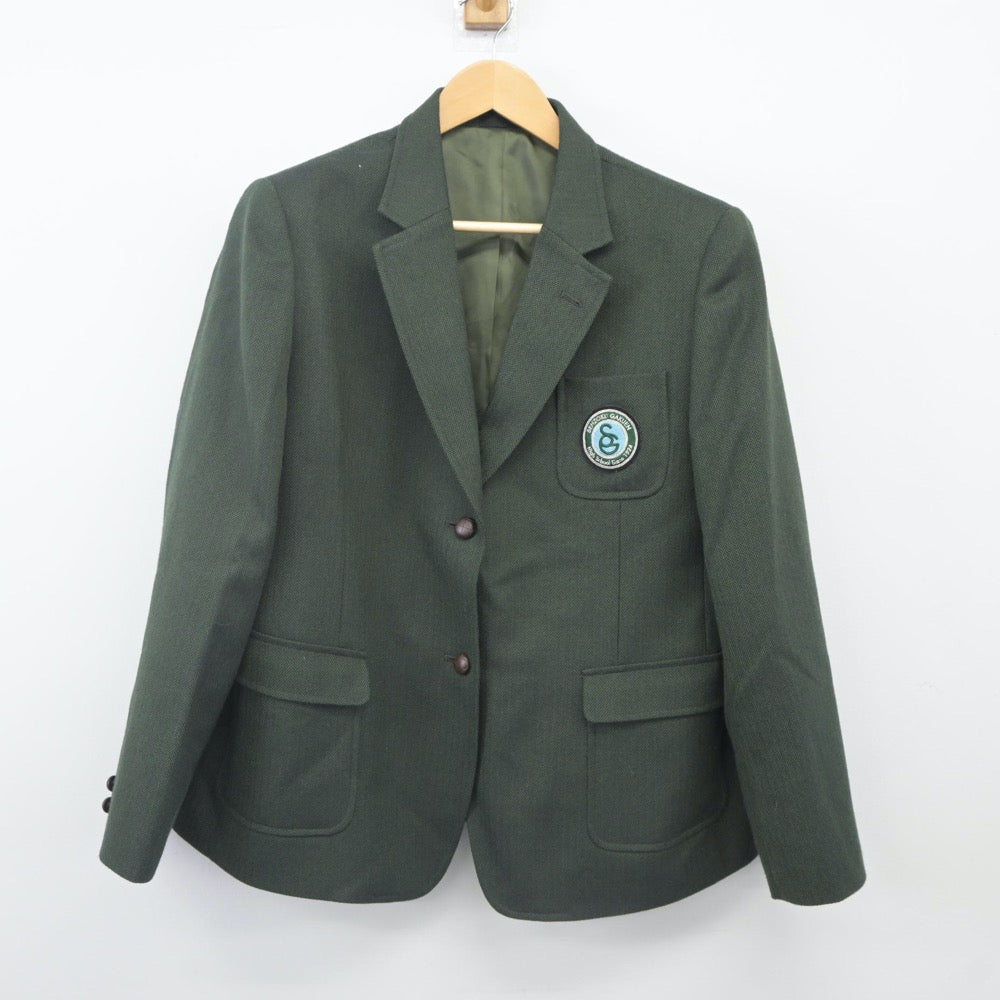 【中古】神奈川県 洗足学園中学校 女子制服 3点（ブレザー・シャツ）sf024167