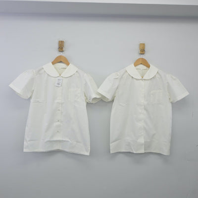 【中古】神奈川県 洗足学園中学校 女子制服 2点（シャツ）sf024171