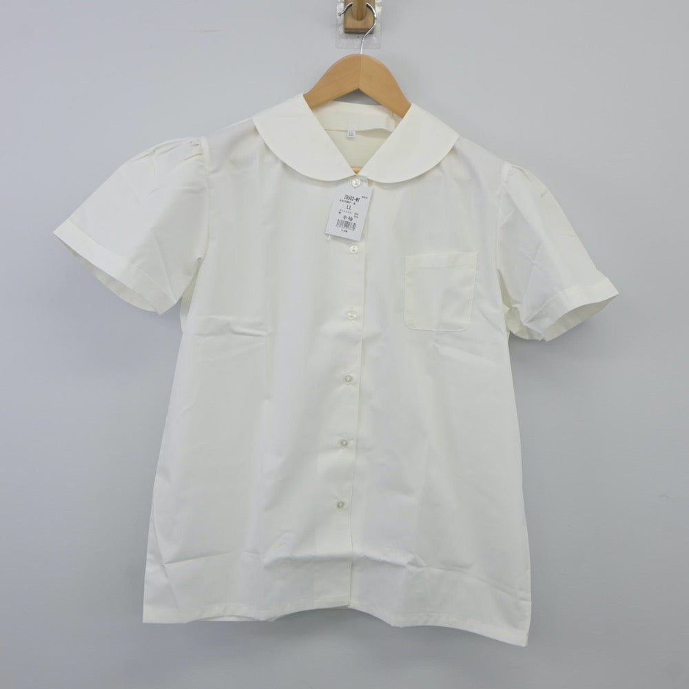 【中古】神奈川県 洗足学園中学校 女子制服 2点（シャツ）sf024171