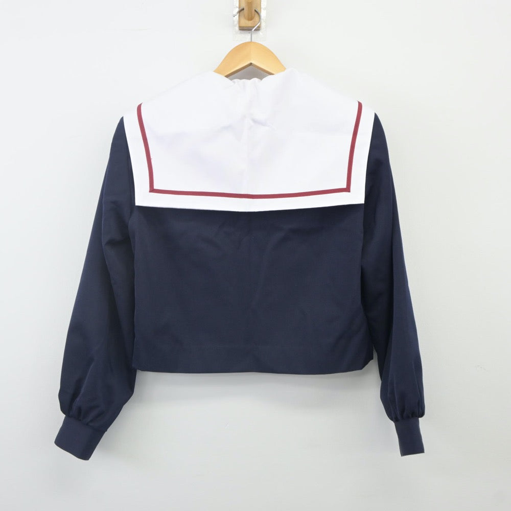 【中古】愛知県 安祥中学校 女子制服 3点（セーラー服・スカート）sf024173