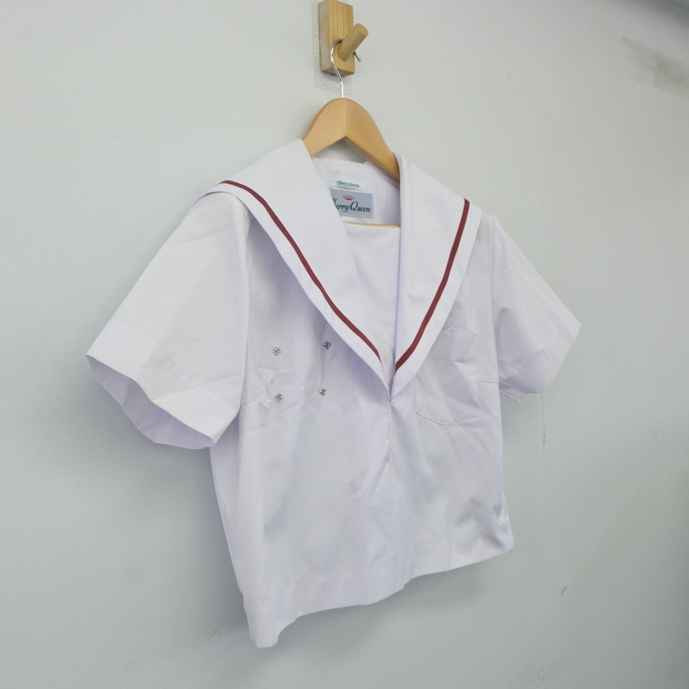 【中古】愛知県 安祥中学校 女子制服 2点（セーラー服）sf024176