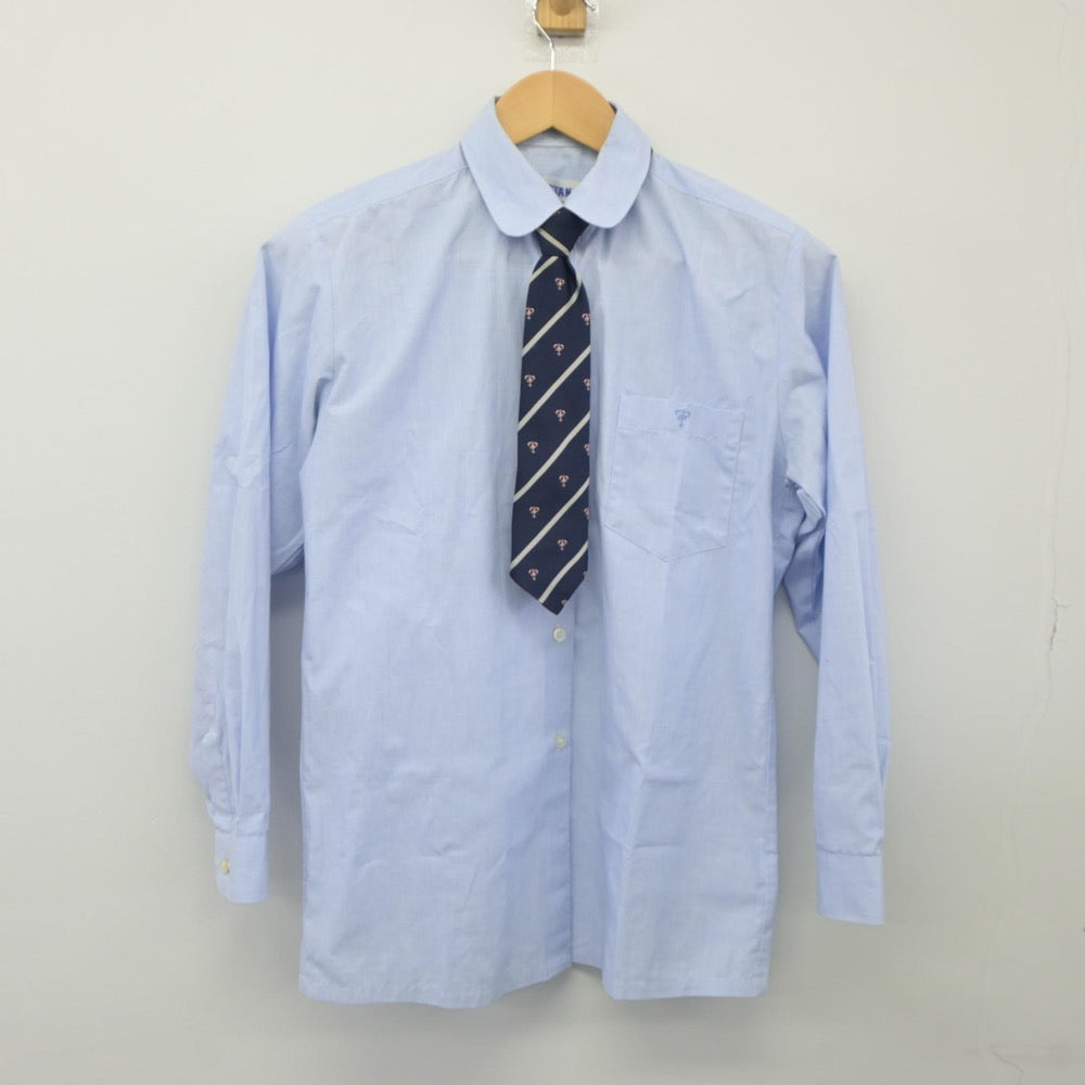 【中古】東京都 日本大学鶴ケ丘高等学校 女子制服 4点（シャツ・スカート）sf024181