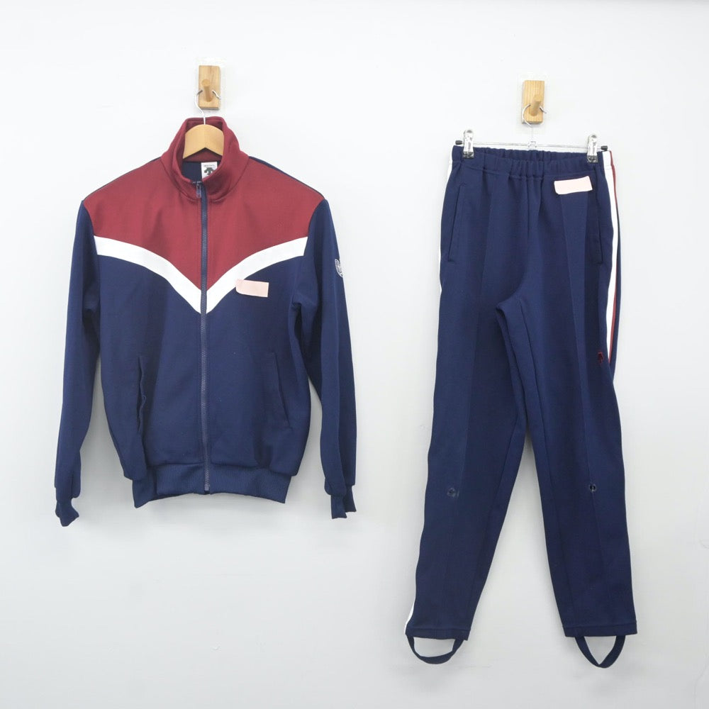 AJ-236 (中古) 埼玉県 浦和学院高校 ジャージ 上下セット /M