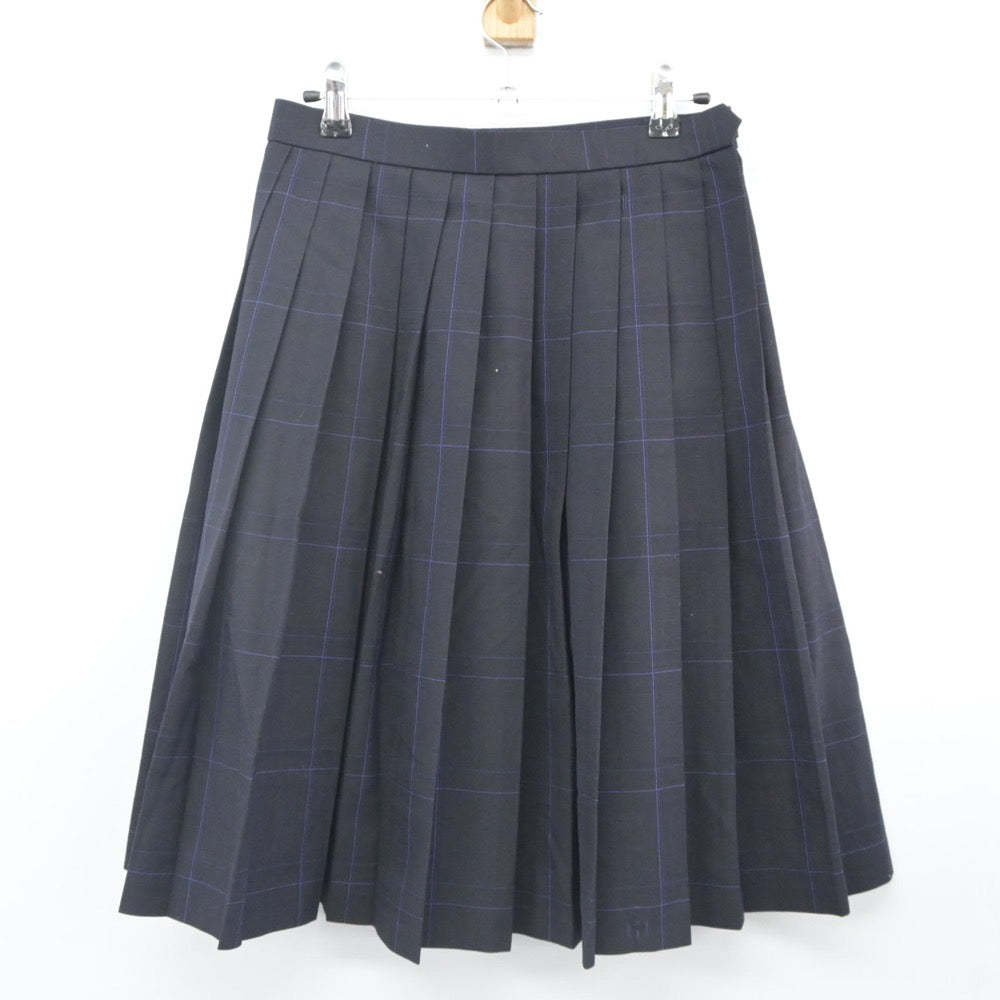 【中古】岐阜県 美濃加茂高等学校 女子制服 3点（シャツ・スカート）sf024203