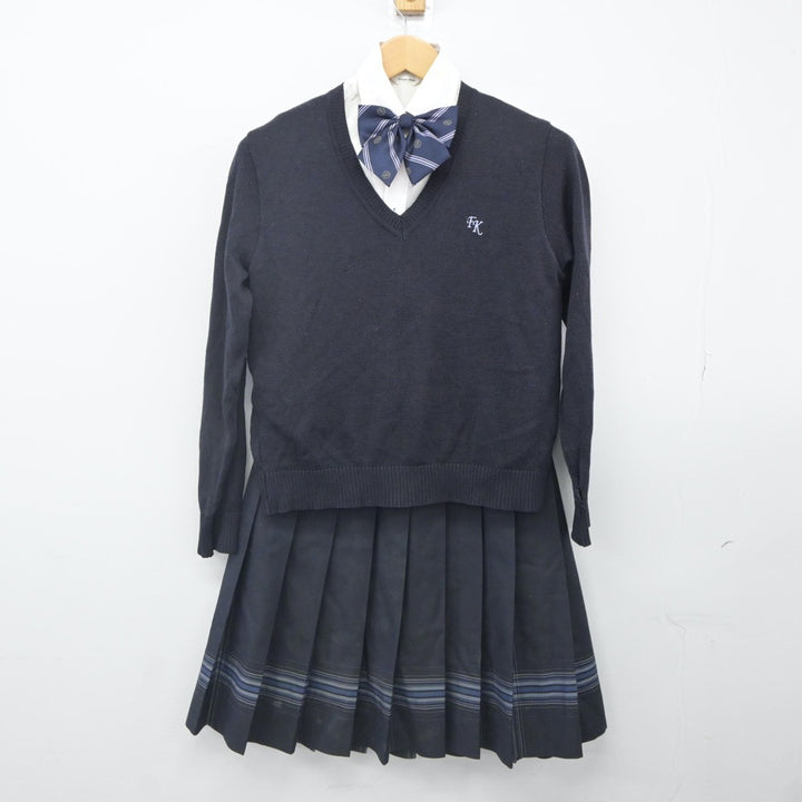 中古制服】千葉県 船橋古和釜高等学校 女子制服 5点（ブレザー・ニット・シャツ・スカート）sf024206【リサイクル学生服】 | 中古制服通販パレイド