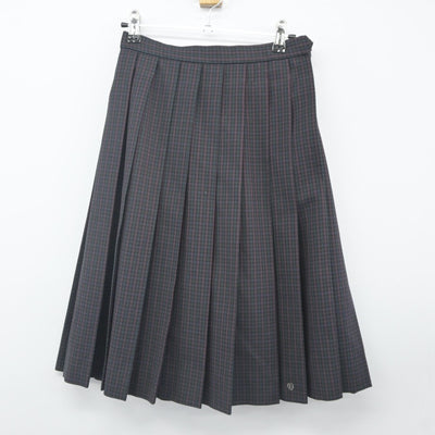 【中古】大阪府 扇町総合高等学校 女子制服 3点（ブレザー・シャツ・スカート）sf024214