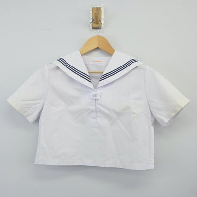 【中古】広島県 尾道北高等学校 女子制服 2点（セーラー服・スカート）sf024226