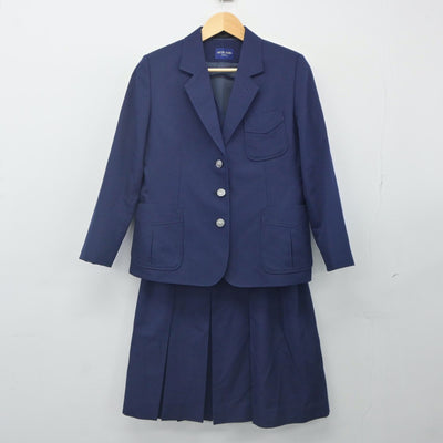 【中古】神奈川県 汲沢中学校 女子制服 3点（ブレザー・ベスト・スカート）sf024231