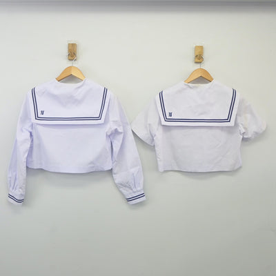 【中古】和歌山県 有功中学校 女子制服 2点（セーラー服）sf024237