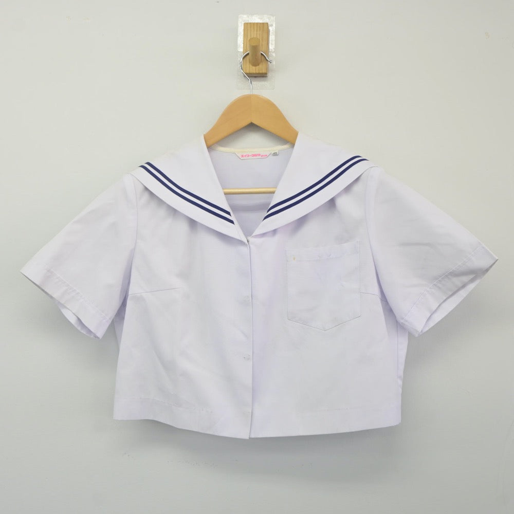 【中古】和歌山県 有功中学校 女子制服 2点（セーラー服）sf024237