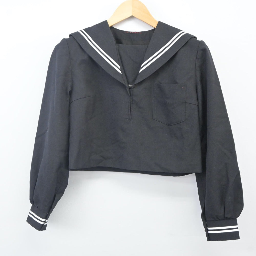 中古制服】栃木県 三島中学校 女子制服 2点(セーラー服 中古制服】栃木県 三島中学校 女子制服 2点(セーラー服