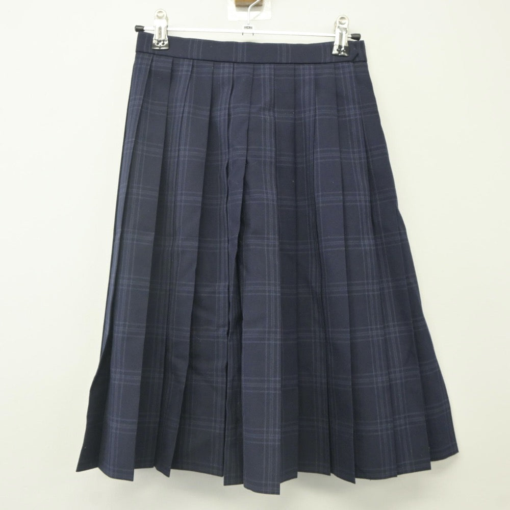 【中古】岡山県 勝山高等学校 女子制服 3点（セーラー服・スカート）sf024255