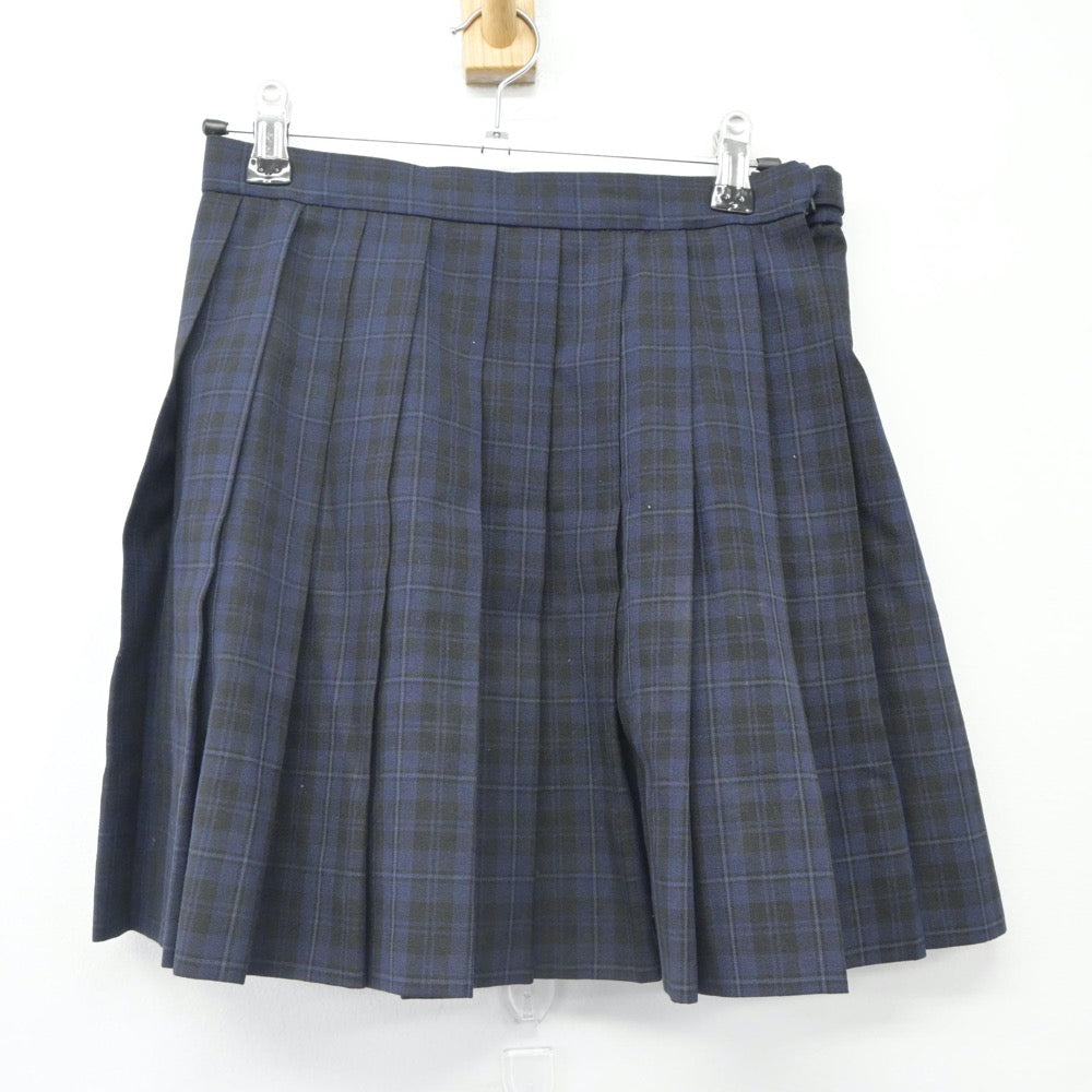 【中古】千葉県 幕張総合高等学校 女子制服 3点（ベスト・スカート）sf024257