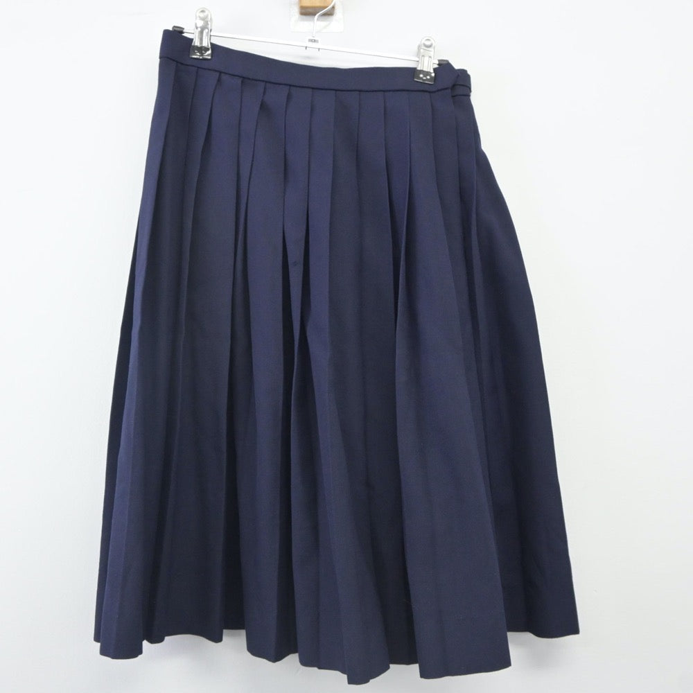 【中古】滋賀県 甲南中学校 女子制服 3点（セーラー服・スカート）sf024279