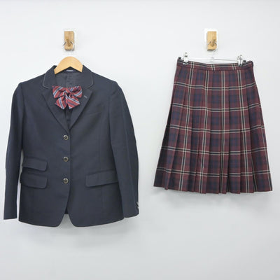 【中古】千葉県 日本体育大学柏高等学校 女子制服 4点（ブレザー・スカート・スカート）sf024283