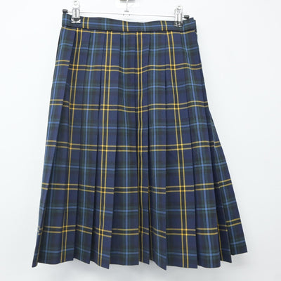 【中古】千葉県 日本体育大学柏高等学校 女子制服 2点（スカート）sf024284