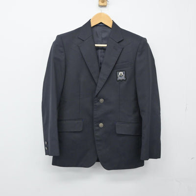 【中古】千葉県 東葛飾中学校 男子制服 2点（ブレザー）sf024290