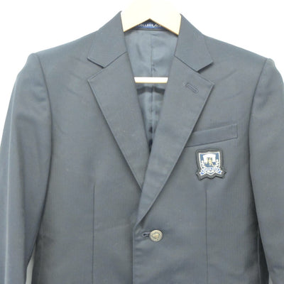 【中古】千葉県 東葛飾中学校 男子制服 2点（ブレザー）sf024290