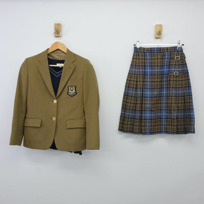 中古制服】岡山県 岡山学芸館高等学校 女子制服 4点（ブレザー・ニット・スカート）sf024291【リサイクル学生服】 | 中古制服通販パレイド