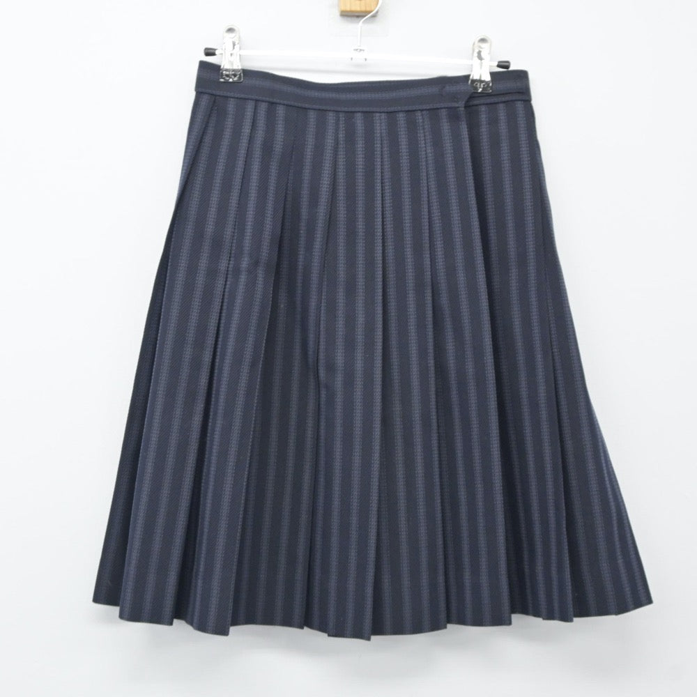 【中古】福島県 会津学鳳高等学校 女子制服 2点（ブレザー・スカート）sf024295