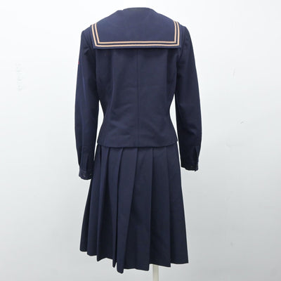 【中古】埼玉県 武蔵越生高等学校 女子制服 6点（ブレザー・セーラー服・スカート）sf024300