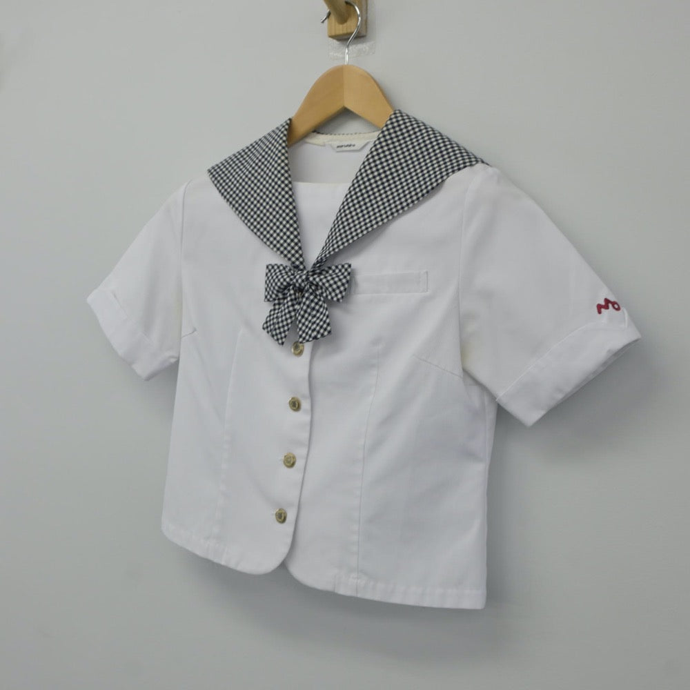 【中古】埼玉県 武蔵越生高等学校 女子制服 2点（セーラー服）sf024302