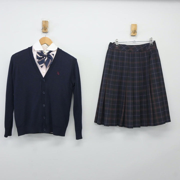 【中古制服】大阪府 羽衣学園高等学校 女子制服 5点（ブレザー・シャツ・ニット・スカート）sf024308【リサイクル学生服】 | 中古制服通販パレイド