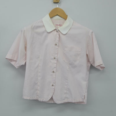 【中古】大阪府 羽衣学園高等学校 女子制服 2点（シャツ・ニットベスト）sf024309