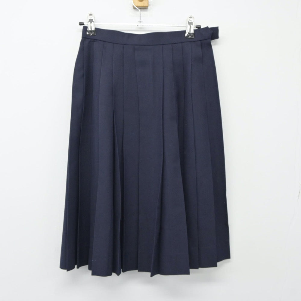 【中古】静岡県 日本体育大学 浜松日体高等学校 女子制服 3点（セーラー服・スカート）sf024316