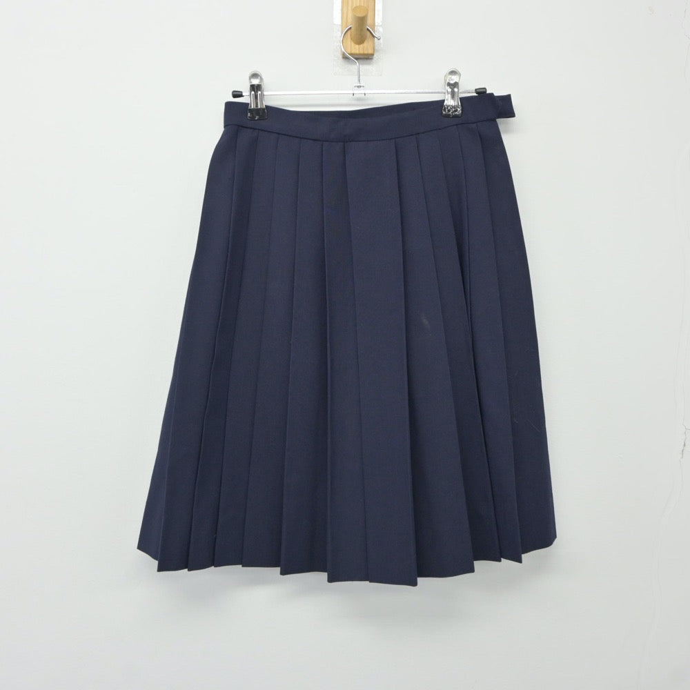 【中古】大阪府 道明寺中学校 女子制服 4点（セーラー服・スカート）sf024324