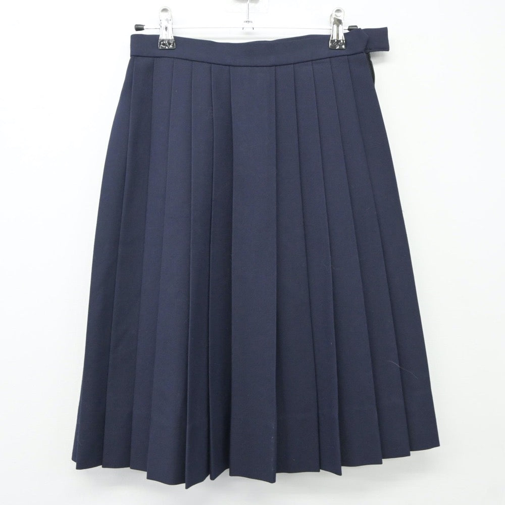 【中古】大阪府 道明寺中学校 女子制服 2点（セーラー服・スカート）sf024326