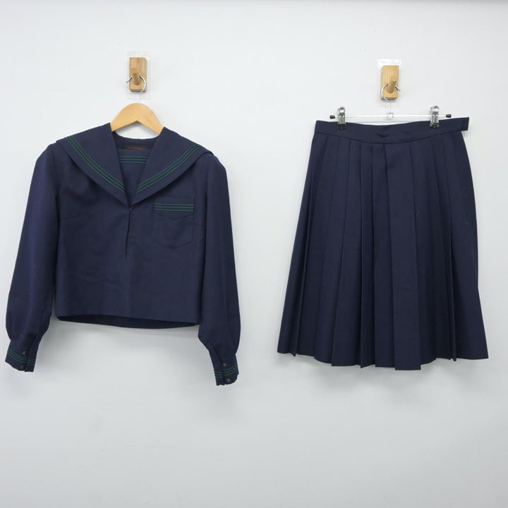 【中古制服】大阪府 道明寺中学校 女子制服 2点（セーラー服・スカート）sf024327【リサイクル学生服】 | 中古制服通販パレイド