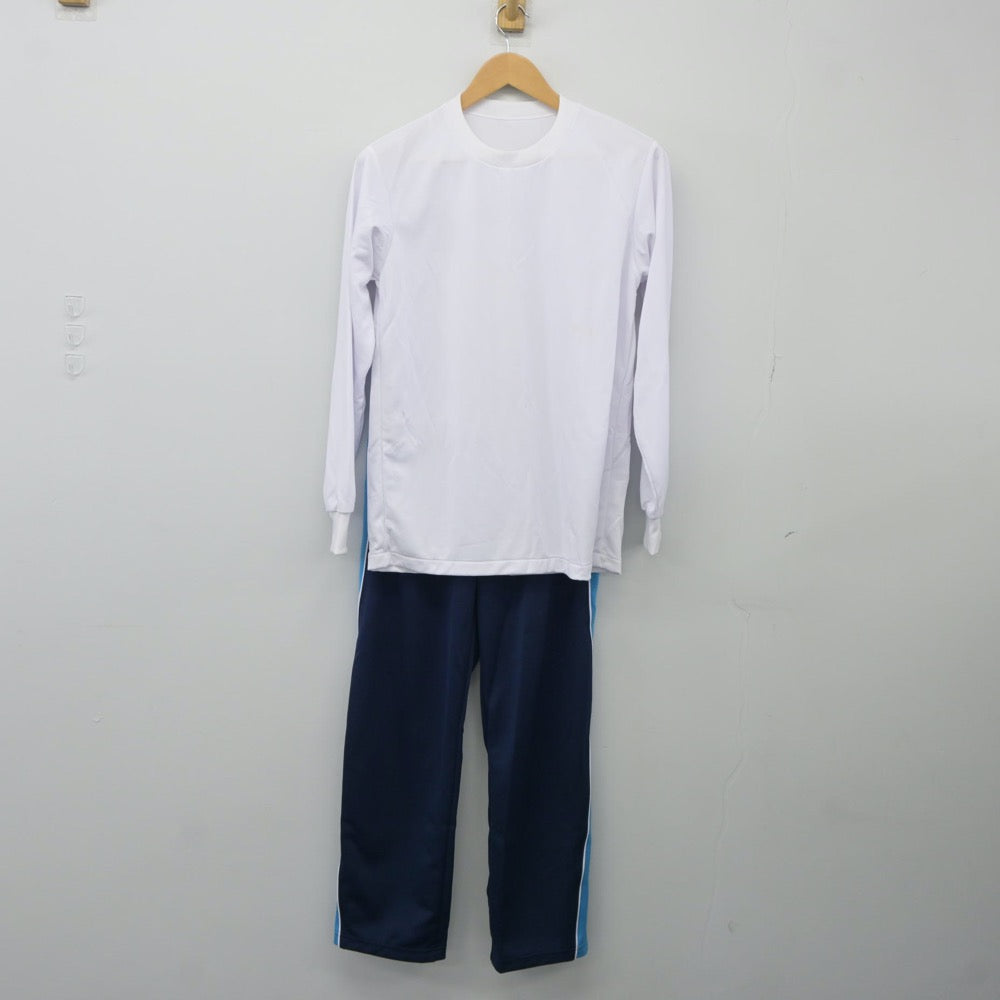 【中古】兵庫県 学文中学校 女子制服 3点（ジャージ 上・体操服 上・ジャージ 下）sf024336