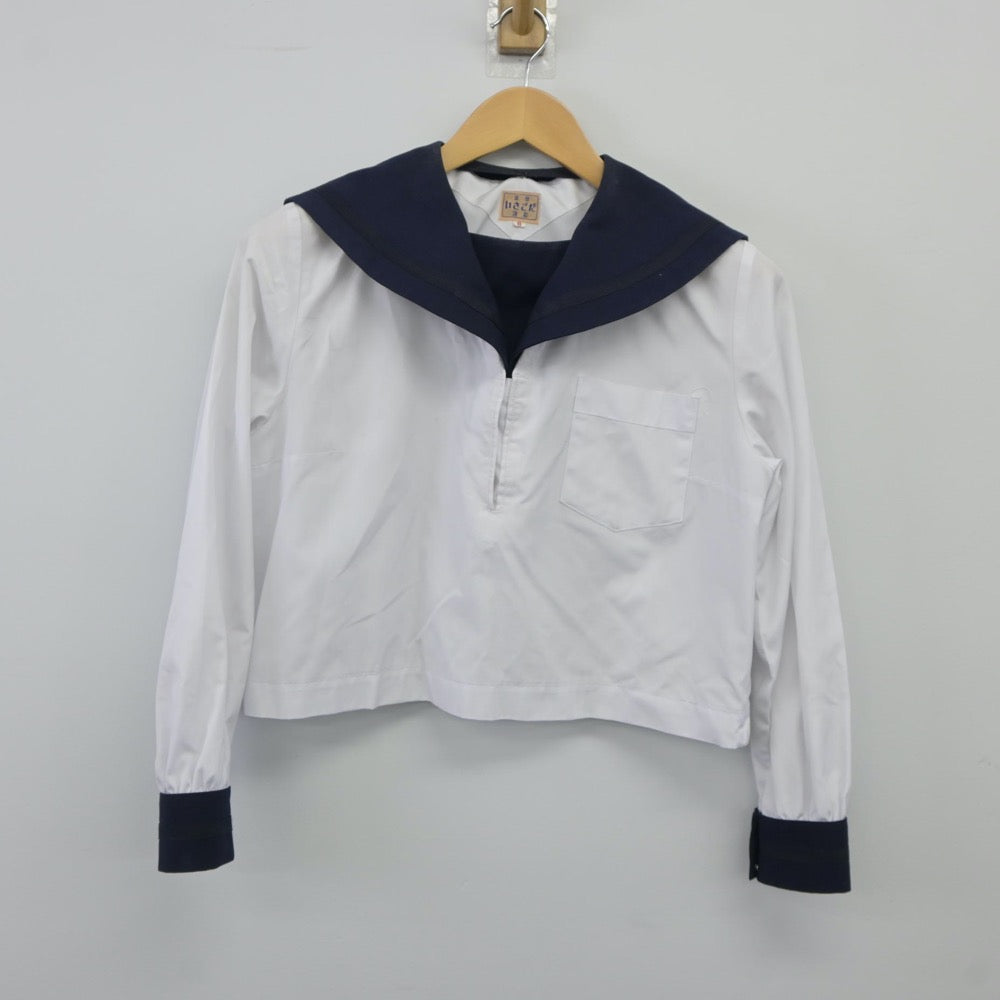 【中古】岩手県 盛岡商業高等学校 女子制服 2点（セーラー服）sf024343