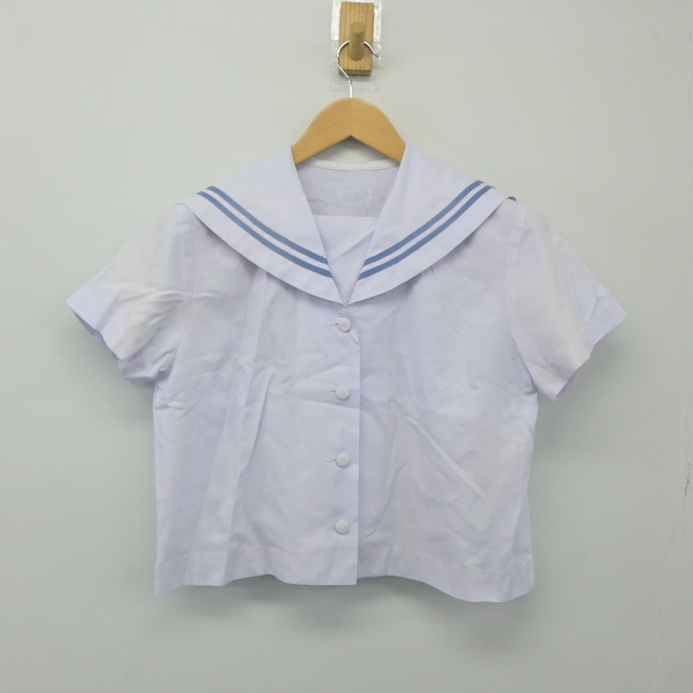 【中古】沖縄県 金武中学校 女子制服 1点（セーラー服）sf024349