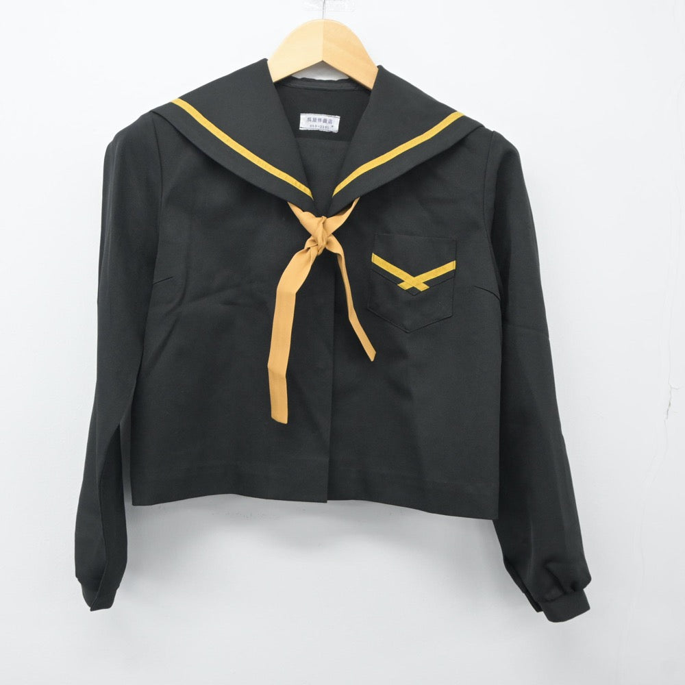 【中古】沖縄県 宜野座高等学校 女子制服 2点（セーラー服）sf024357