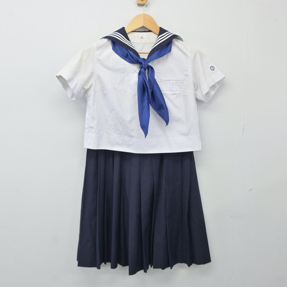 【中古】東京都 共立女子中学校・高等学校 女子制服 5点（セーラー服・スカート）sf024360