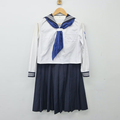 【中古】東京都 共立女子中学校・高等学校 女子制服 5点（セーラー服・スカート）sf024360