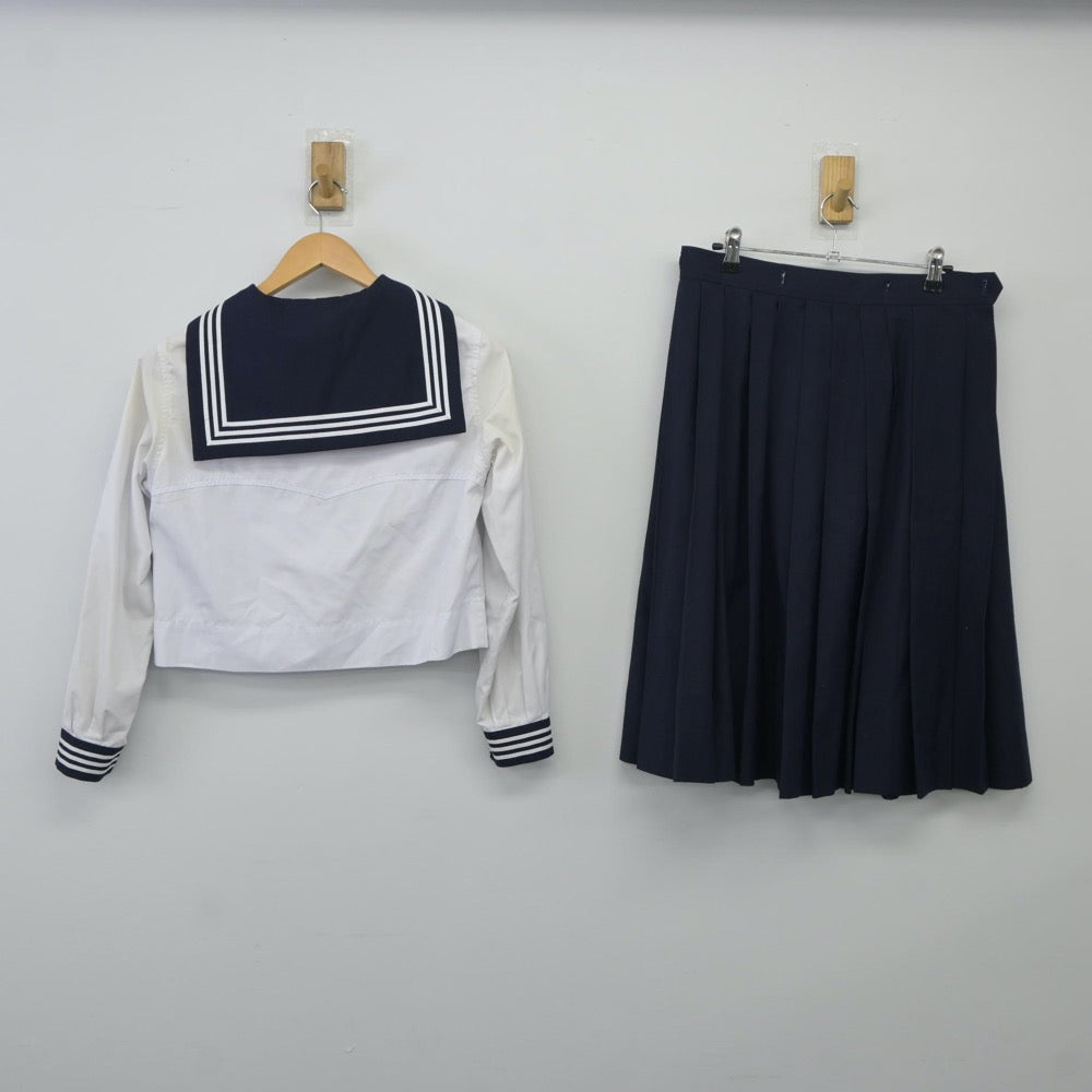 【中古】東京都 共立女子中学校・高等学校 女子制服 5点（セーラー服・スカート）sf024360