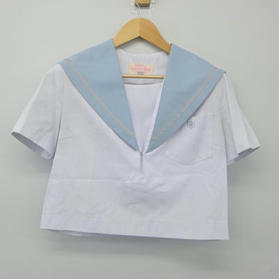 【中古】愛知県 西春高等学校 女子制服 2点（セーラー服）sf024366