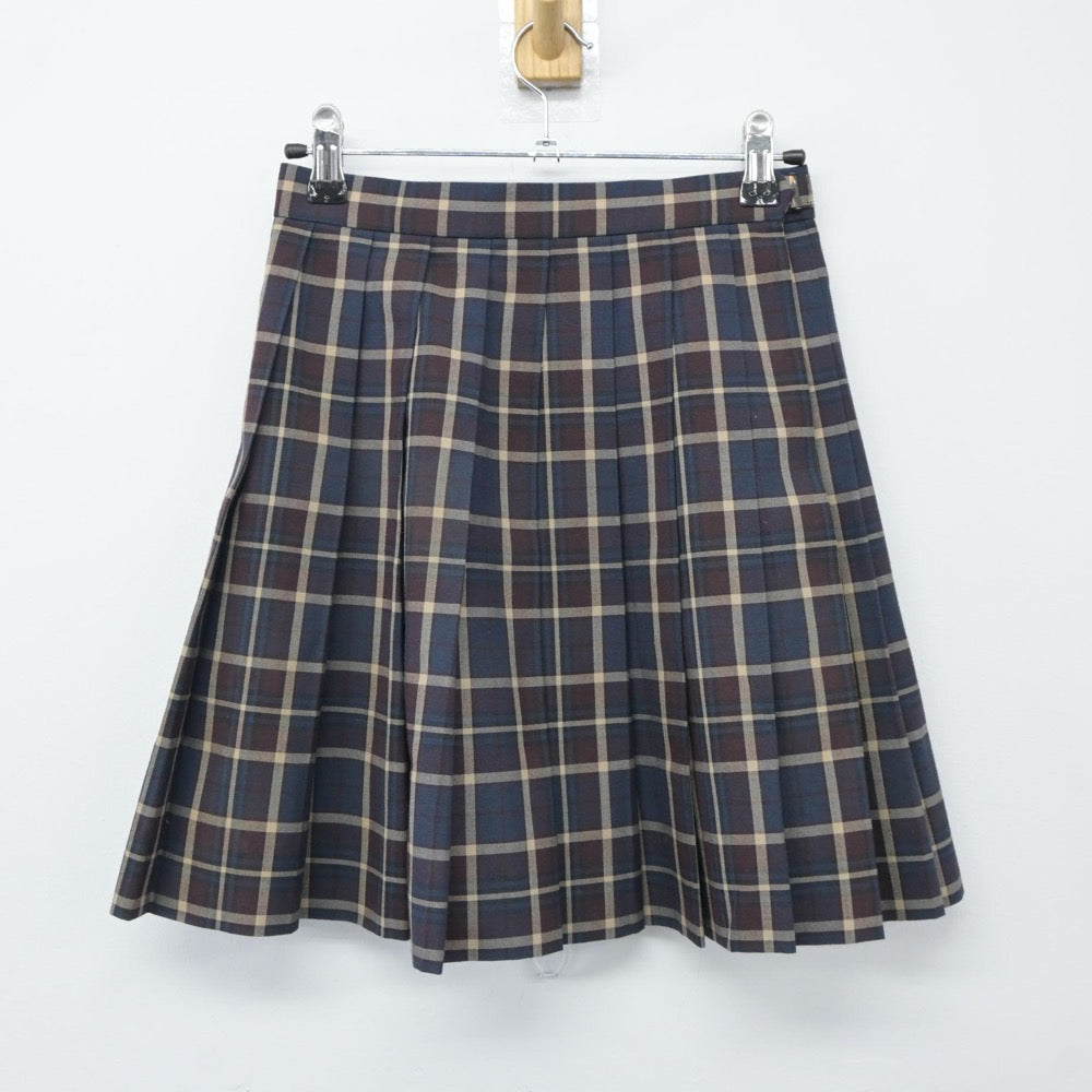 【中古】東京都 愛国高等学校 女子制服 3点（シャツ・スカート）sf024370