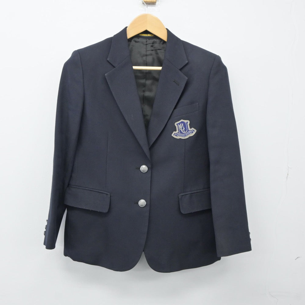 【中古】千葉県 浦安南高等学校 女子制服 4点（ブレザー・スカート）sf024372