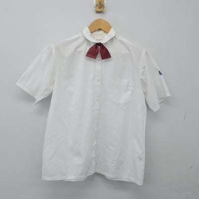 【中古】千葉県 市川第五中学校 女子制服 4点（ベスト・シャツ・スカート）sf024373