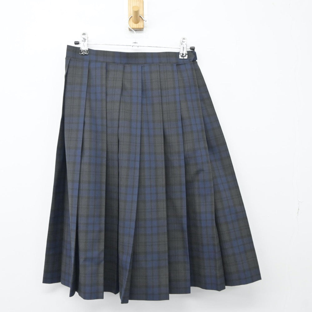 【中古】千葉県 市川第五中学校 女子制服 4点（ブレザー・シャツ・スカート）sf024375