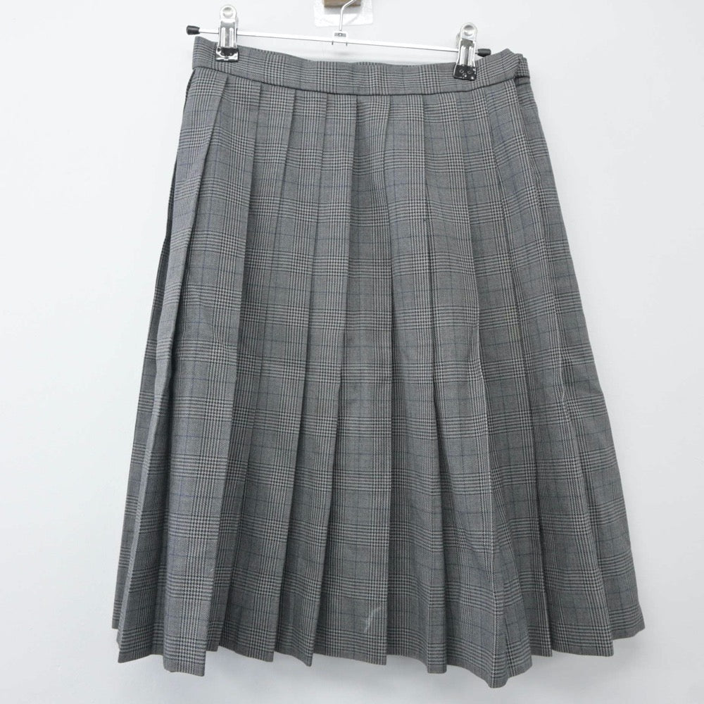 【中古】大阪府 近畿大学附属中学校 女子制服 4点（ブレザー・シャツ・スカート）sf024388