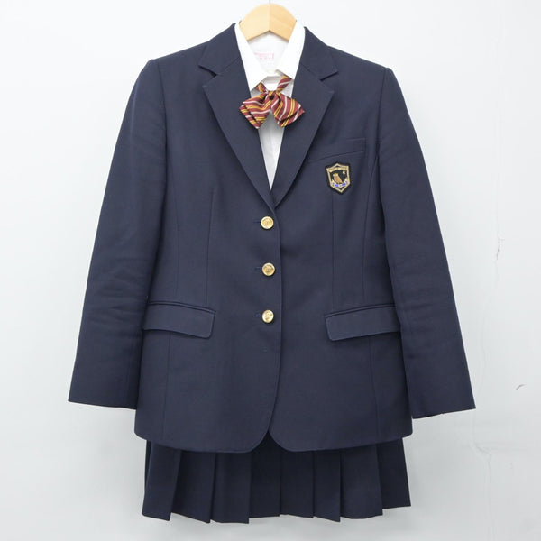 【中古制服】長野県 長野商業高等学校 女子制服 4点（ブレザー・シャツ・スカート）sf024403【リサイクル学生服】 | 中古制服通販パレイド