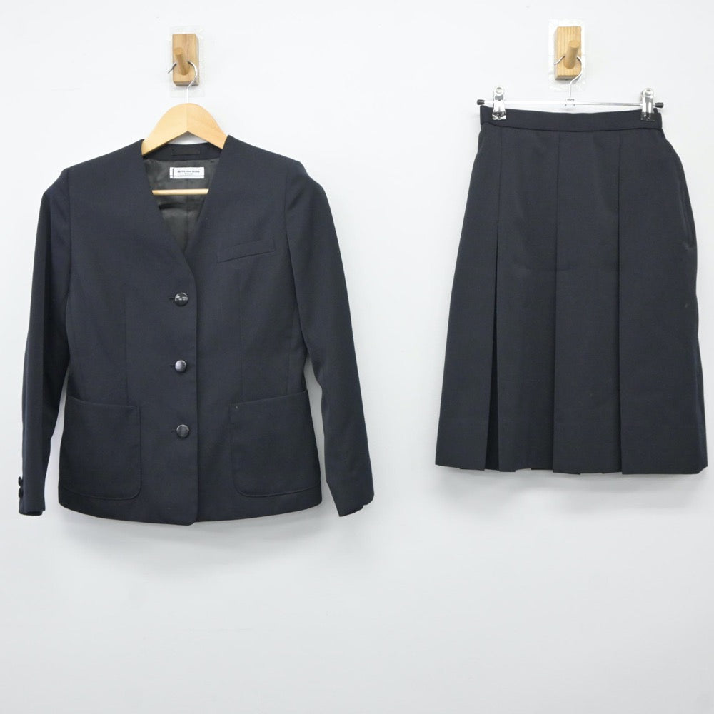 【中古】愛媛県 船木中学校 女子制服 2点（ブレザー・スカート）sf024410