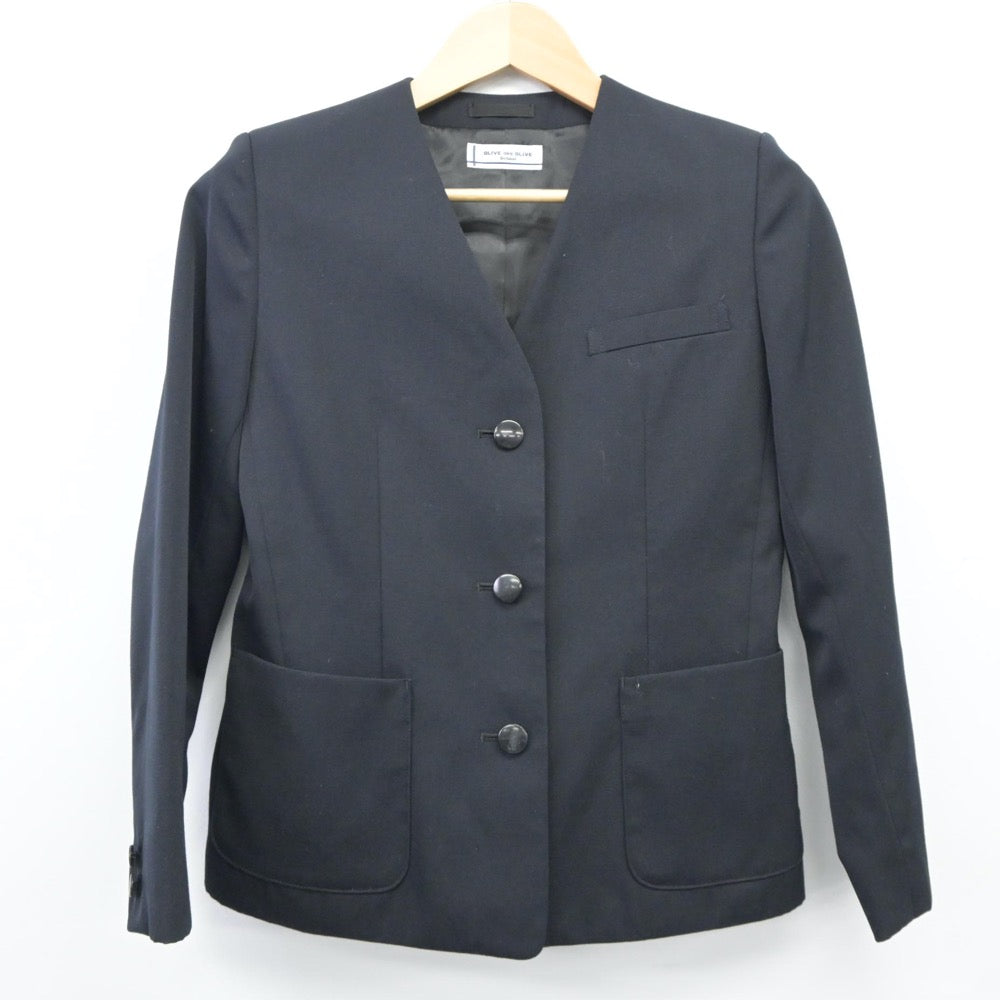 【中古】愛媛県 船木中学校 女子制服 2点（ブレザー・スカート）sf024410