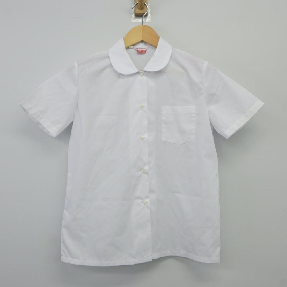 【中古】愛媛県 船木中学校 女子制服 2点（シャツ・スカート）sf024411