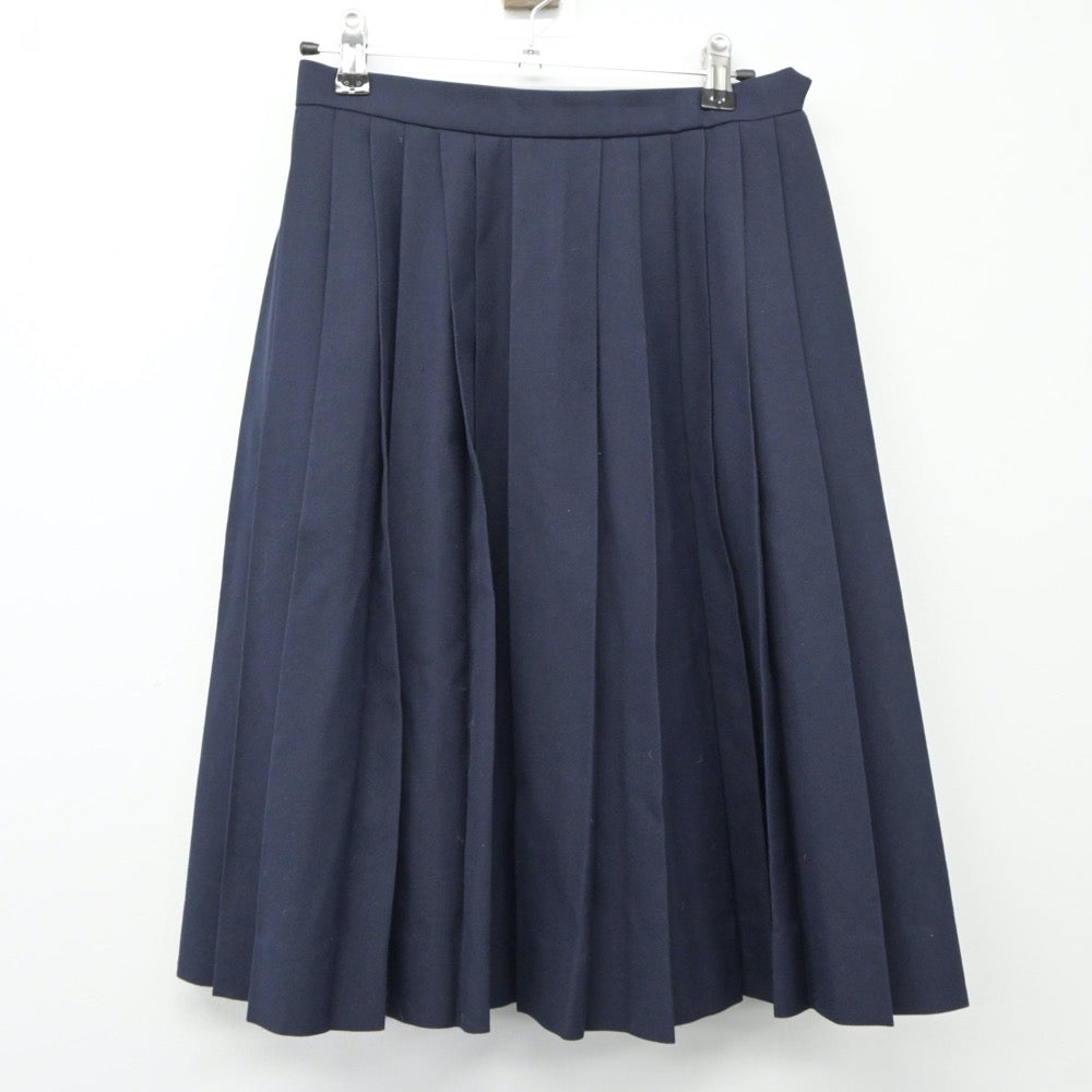 【中古】愛知県 港南中学校 女子制服 2点（セーラー服・スカート）sf024412